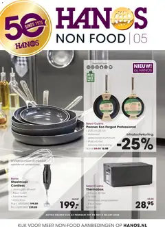 Voorbeeld van Non food folder van winkel Hanos geldig vanaf 23-02-2026