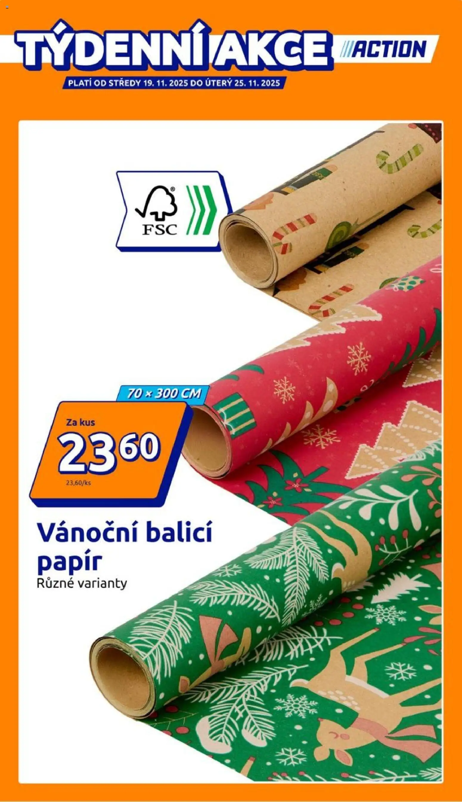 Náhled nabídky: Action Leták platný od 19.11.2025