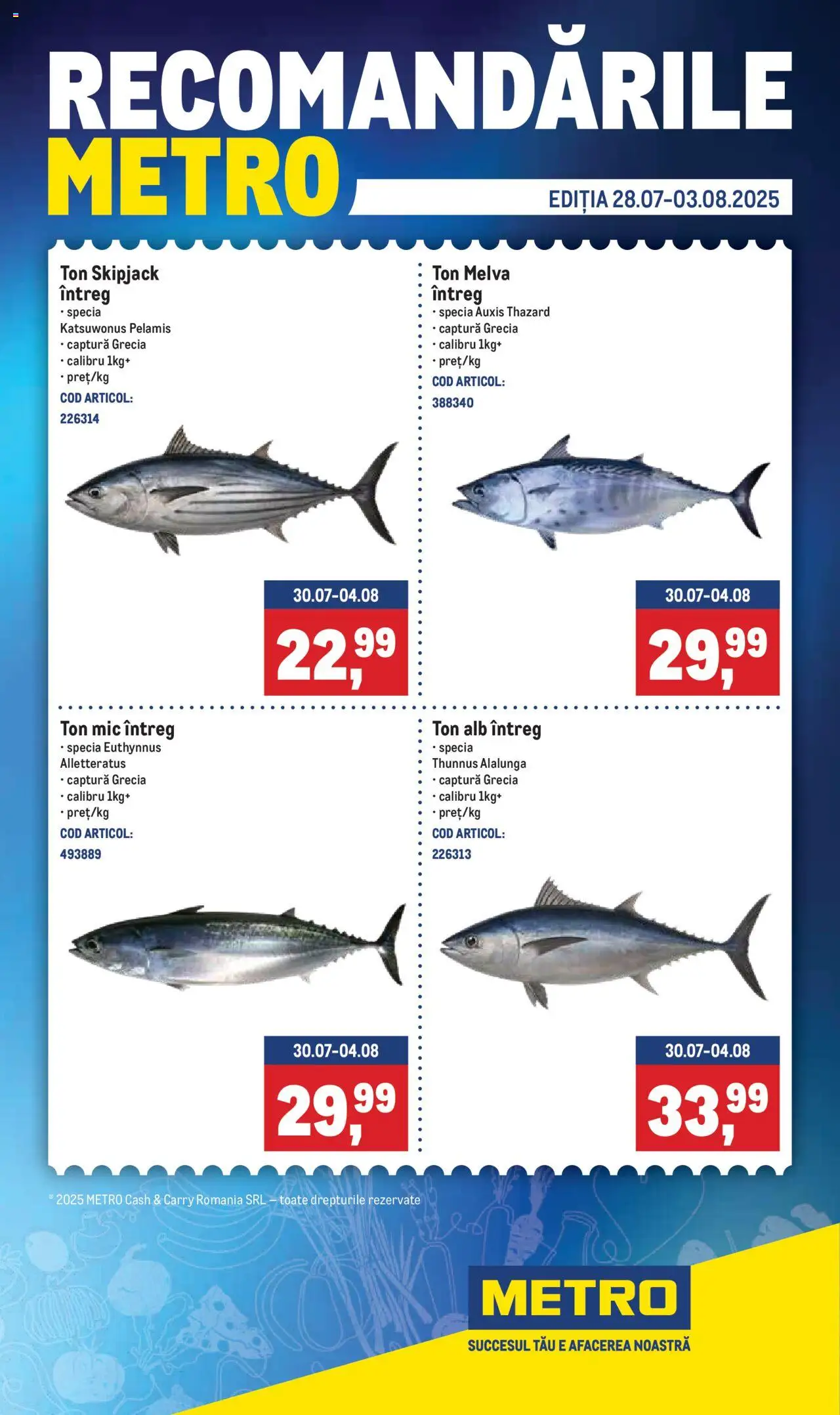 Metro Catalog - Recomandările de la 28.07.2025 - Pagină 1