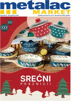 Pregled Metalac Market kataloga - važi od 01.12.2025