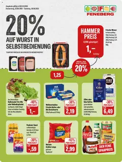 Vorschau von dem Prospekt des Geschäftes Feneberg, gültig ab dem 28.08.2025