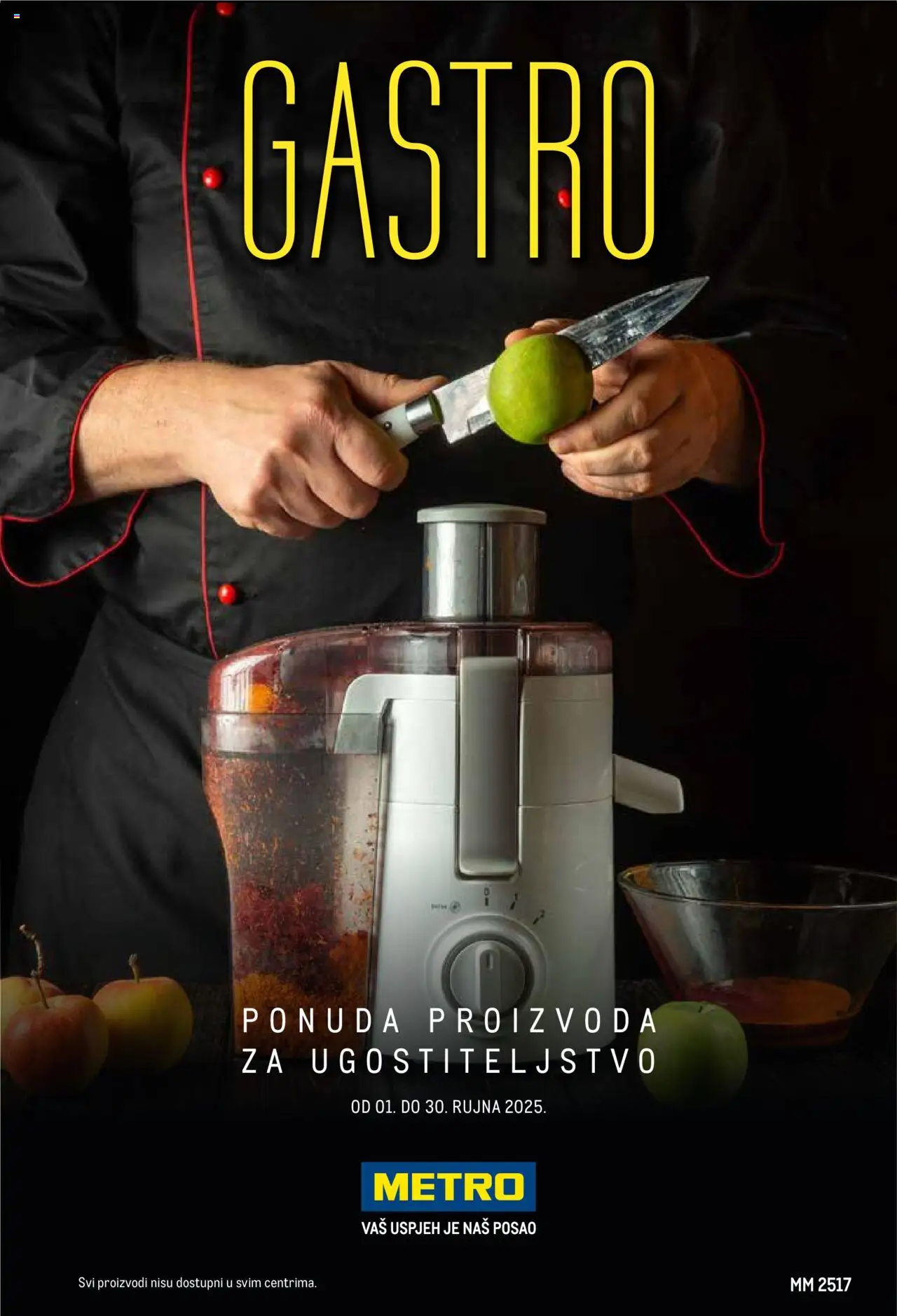 Metro aktualni Gastro vrijedi od 01.09.2025 - tjedna akcija broj stranice 1