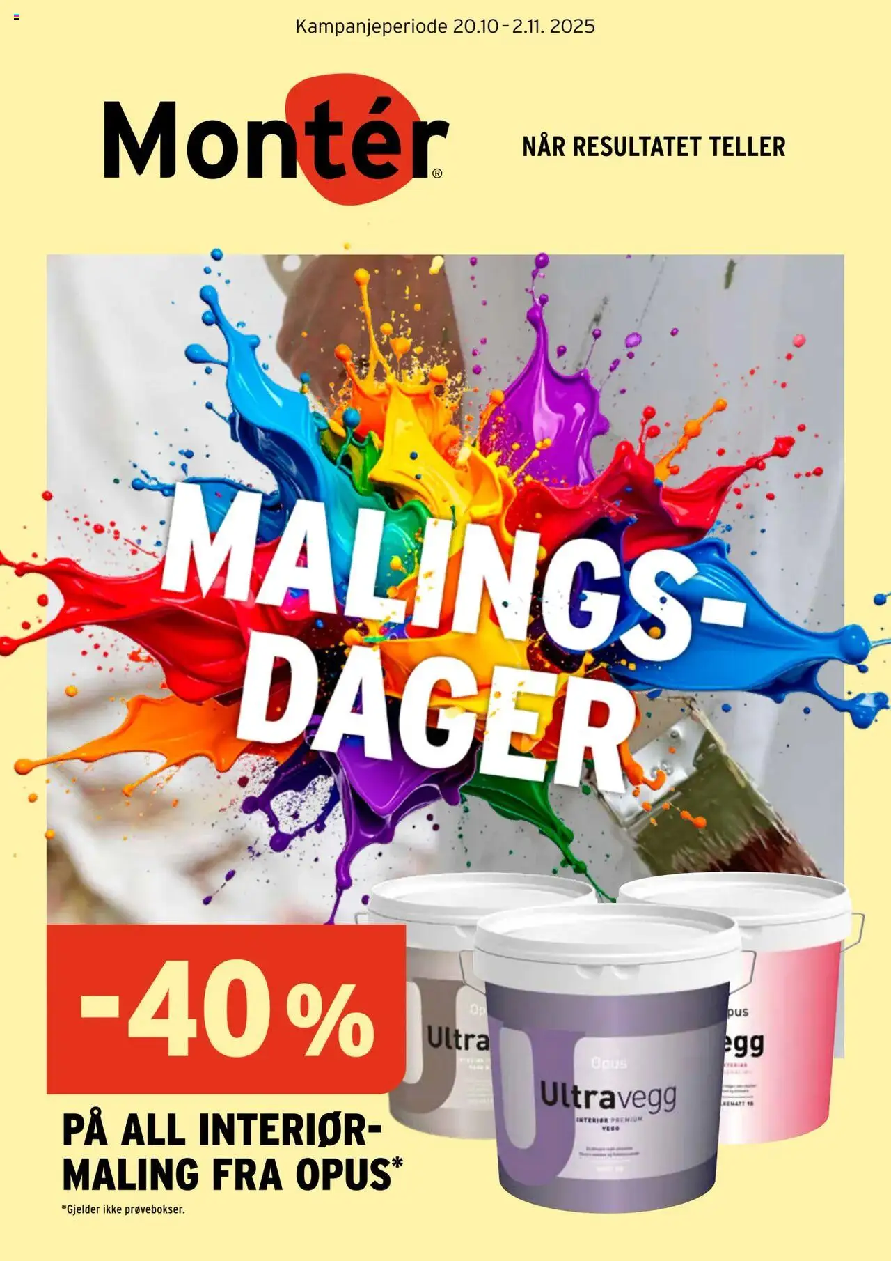 Kundeavis Montér gyldig fra 20/10/2025 - Sidenummer 1