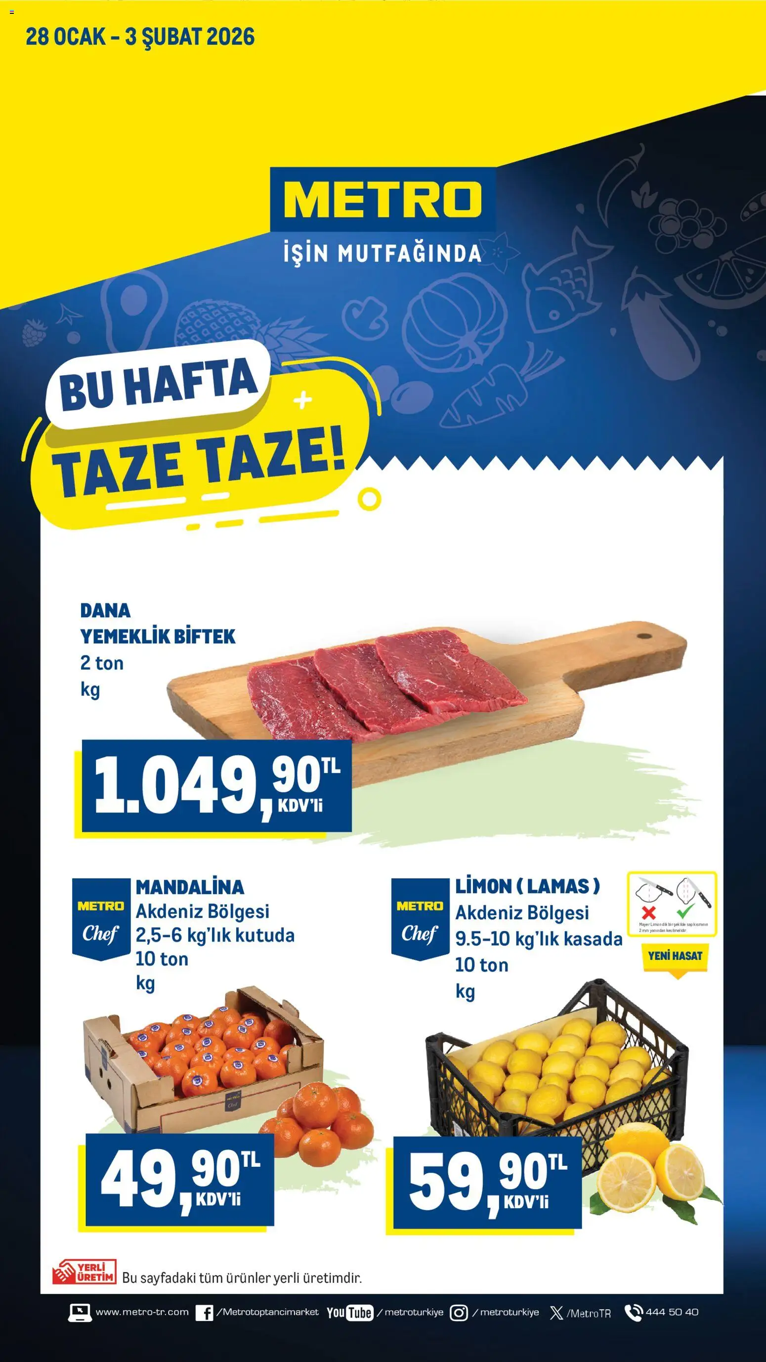 Metro Katalog 28.01.2026 - Broşürünün önizlemesi