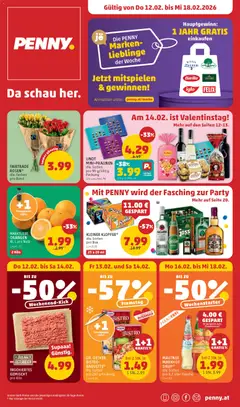 Vorschau der Angebote: Penny Markt Prospekt aktuell gültig ab 12.02.2026