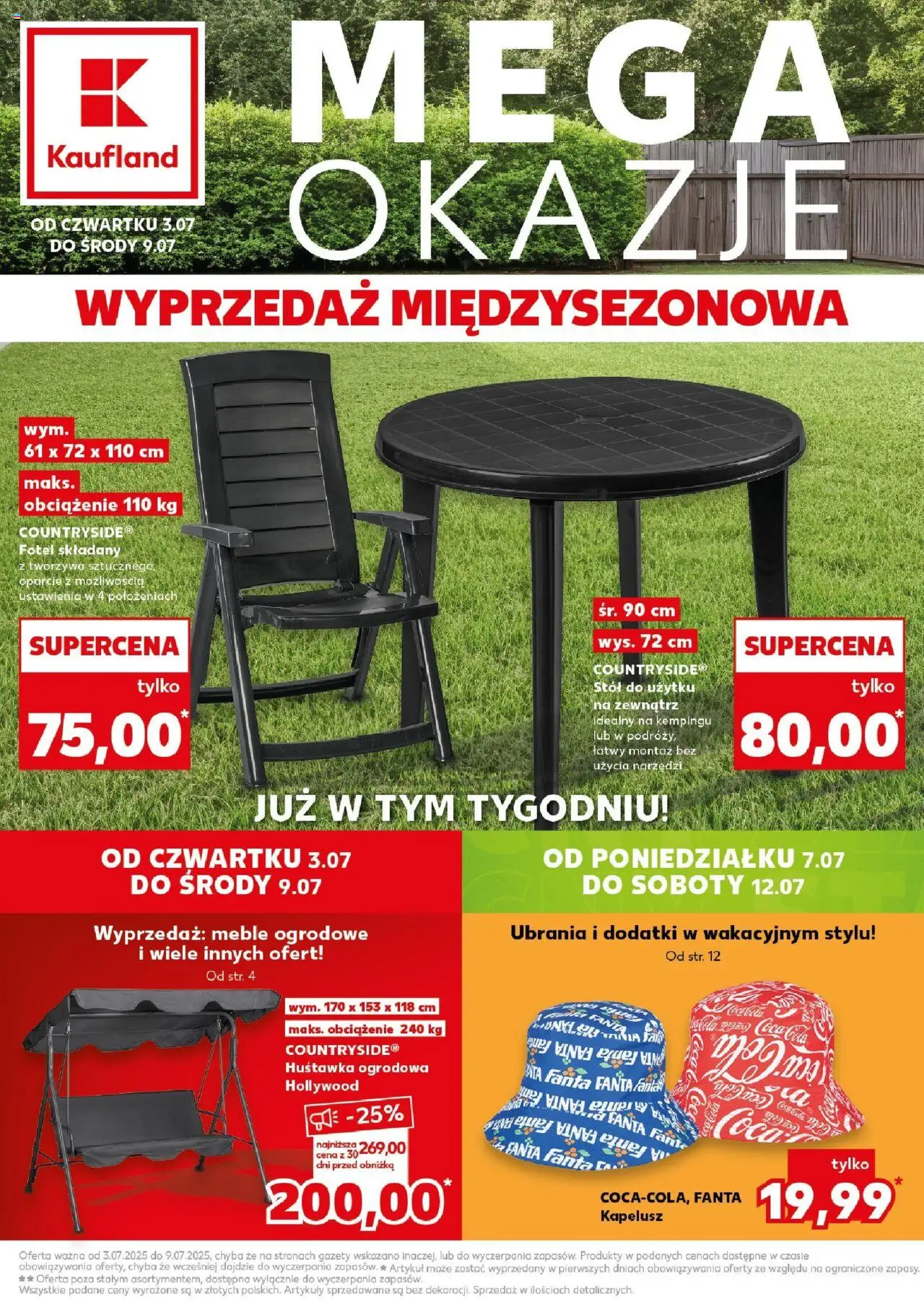 KAUFLAND gazetka promocyjna 03.07.2025 - Promocje - Numer strony 1