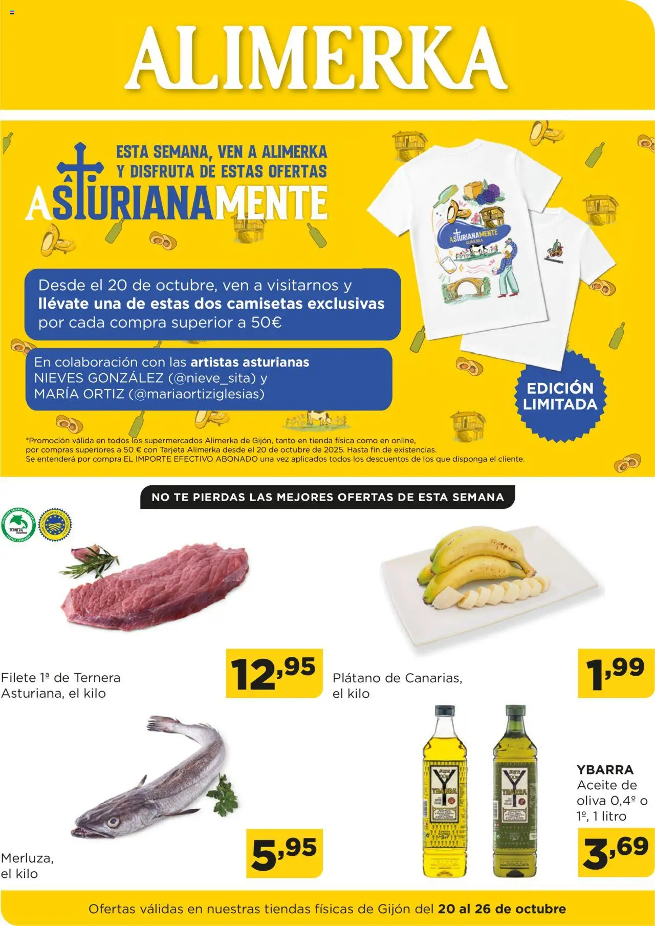 Alimerka Folleto >> 20/10 - 26/10/2025 (catálogo)