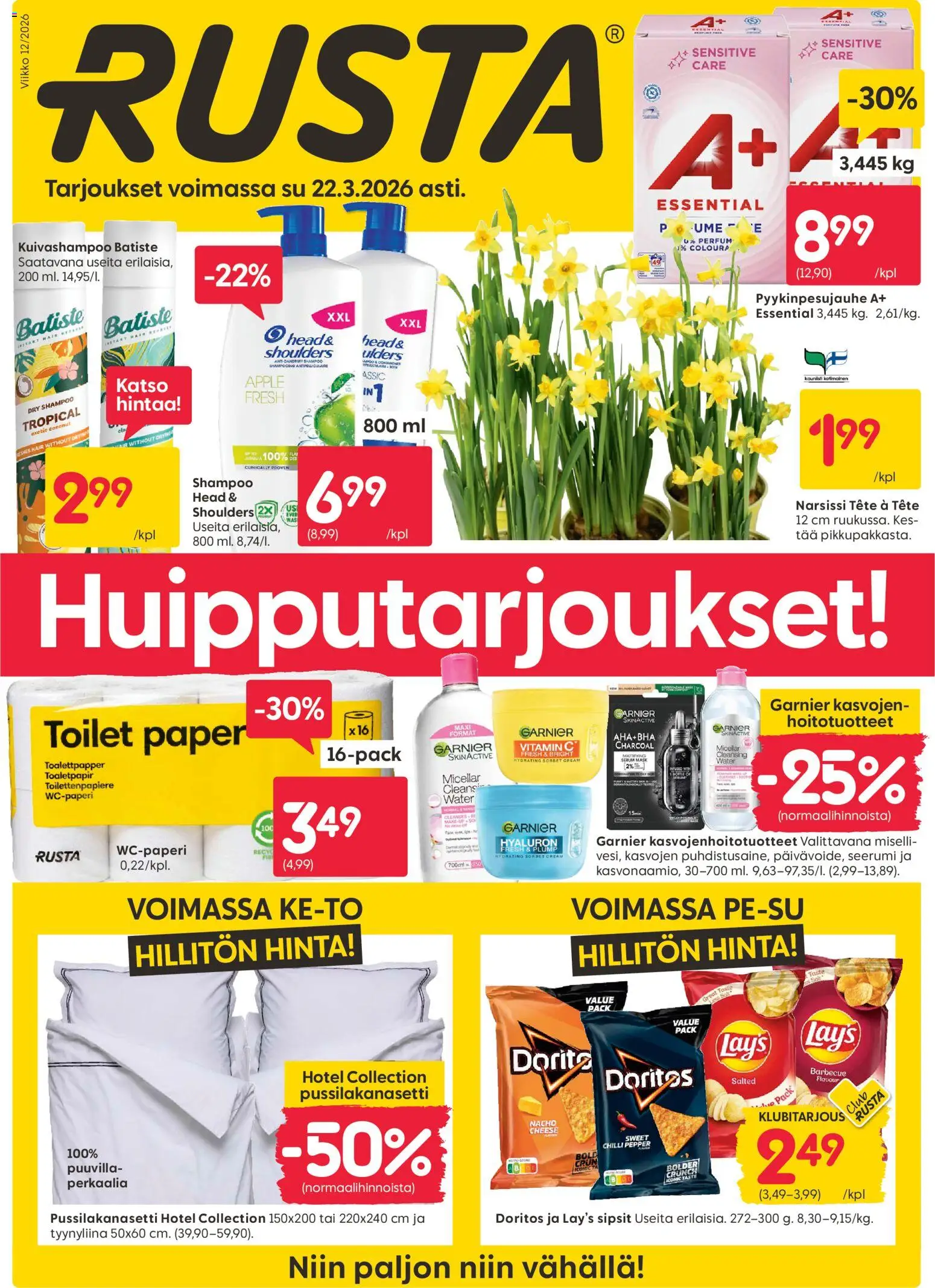 Kaupan Rusta Rusta tarjoukset esikatselu, voimassa 16/03/2026