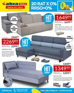 Pogląd gazetki "Gazetka" ze sklepu Abra meble ważnej od 09.01.2026