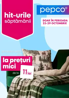 Previzualizarea de cataloage: Pepco Catalog nou valabil de la 23.10.2025