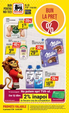 Previzualizarea de cataloage: Mega Image Catalog nou valabil de la 21.08.2025