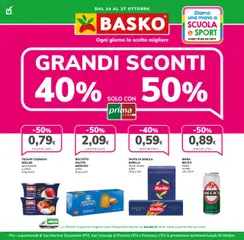 Anteprima dell'opuscolo Attuale volantino dal negozio Basko valido da 14/10/2025