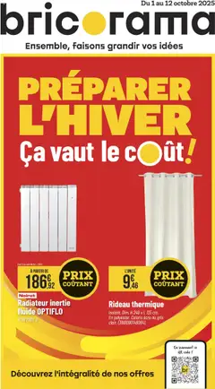 Prévisualisation de Catalogue du magasin Bricorama formulaire valide 01/10/2025