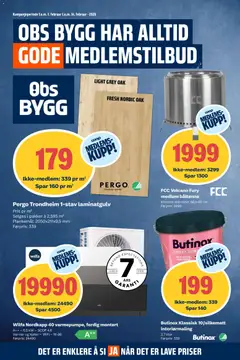 Forhåndsvis Kundeavis fra butikk Obs Bygg gyldig fra 01/02/2026