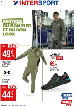 Prévisualisation de Catalogue pour une retrée stylée du magasin Intersport formulaire valide 25/08/2025
