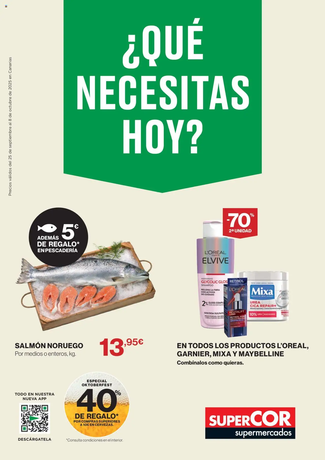 Supercor Canarias > 25/09 - 08/10/2025 > Ofertas