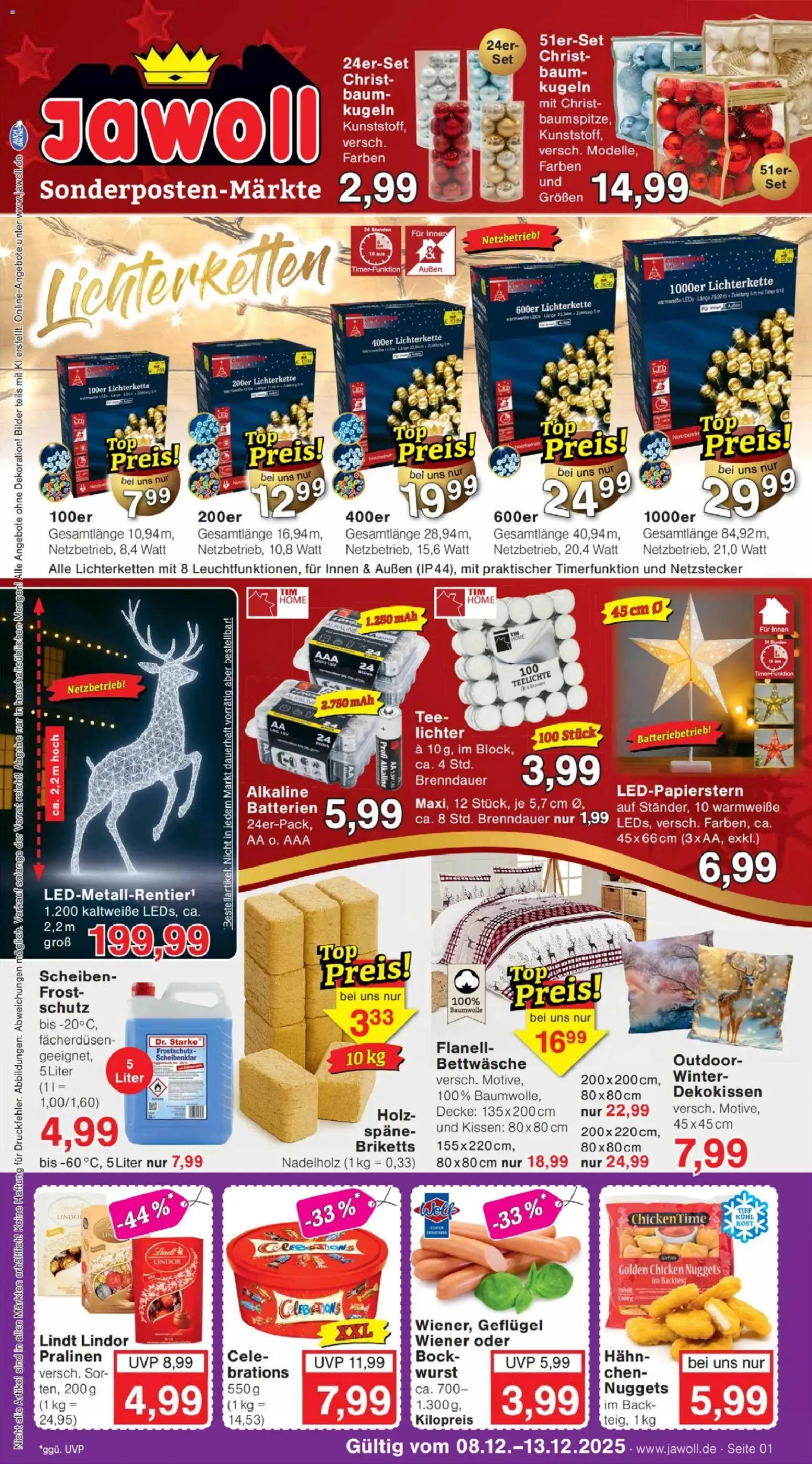 Vorschau von dem Prospekt des Geschäftes Jawoll, gültig ab dem 08.12.2025