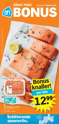 Voorbeeld van Folder week / de la semaine 42 van winkel Albert Heijn geldig vanaf 13/10/2025