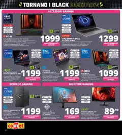 Anteprima dell'opuscolo Black Friday dal negozio Comet valido da 31/10/2025 | Pagina: 16