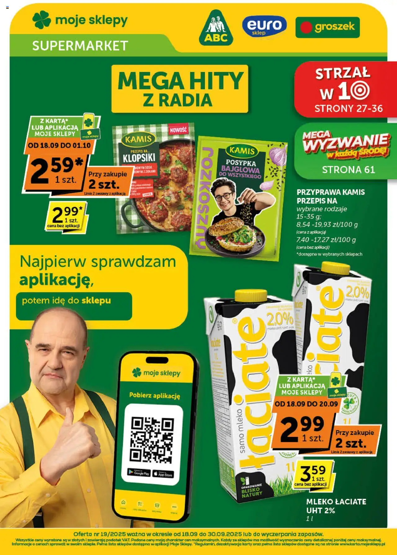 Euro Sklep Gazetka od 18.09.2025 - Nowa Gazetka - Numer strony 1