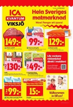 Förhandsgranska reklamblad Järfälla från butik ICA Kvantum gäller från 27/10/2025