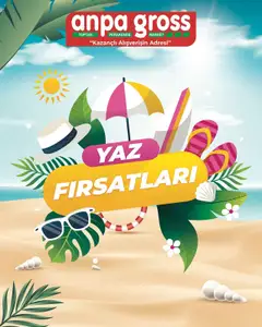 Anpa Gross Yaz Fırsatları 29.07.2025 - Broşürünün önizlemesi
