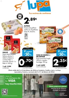 Vista previa del folleto de la tienda Lupa Supermercados válido desde el 05/02/2026 