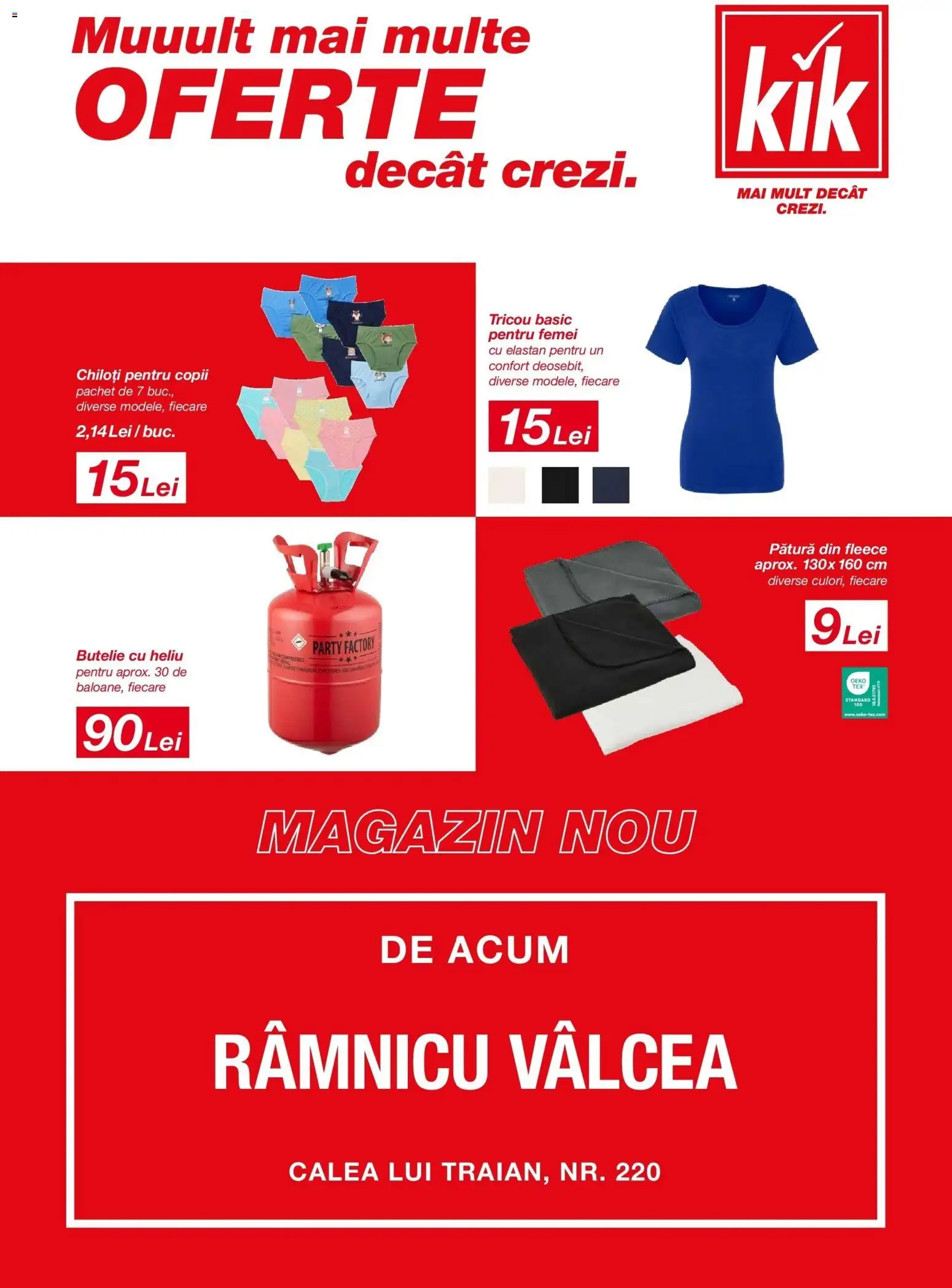 Previzualizarea de cataloage: Kik Râmnicu Vâlcea valabil de la 18.12.2025