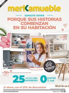 Vista previa del folleto de la tienda Merkamueble válido desde el 01/09/2025 