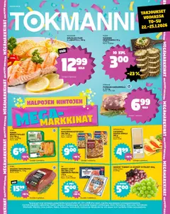 Kaupan Tokmanni Ruokatarjoukset esikatselu, voimassa 22/01/2026