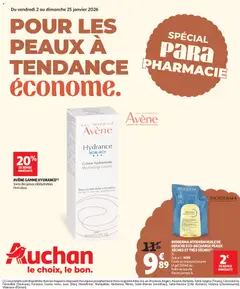 Prévisualisation de Parapharmacie janvier du magasin Auchan formulaire valide 02/01/2026