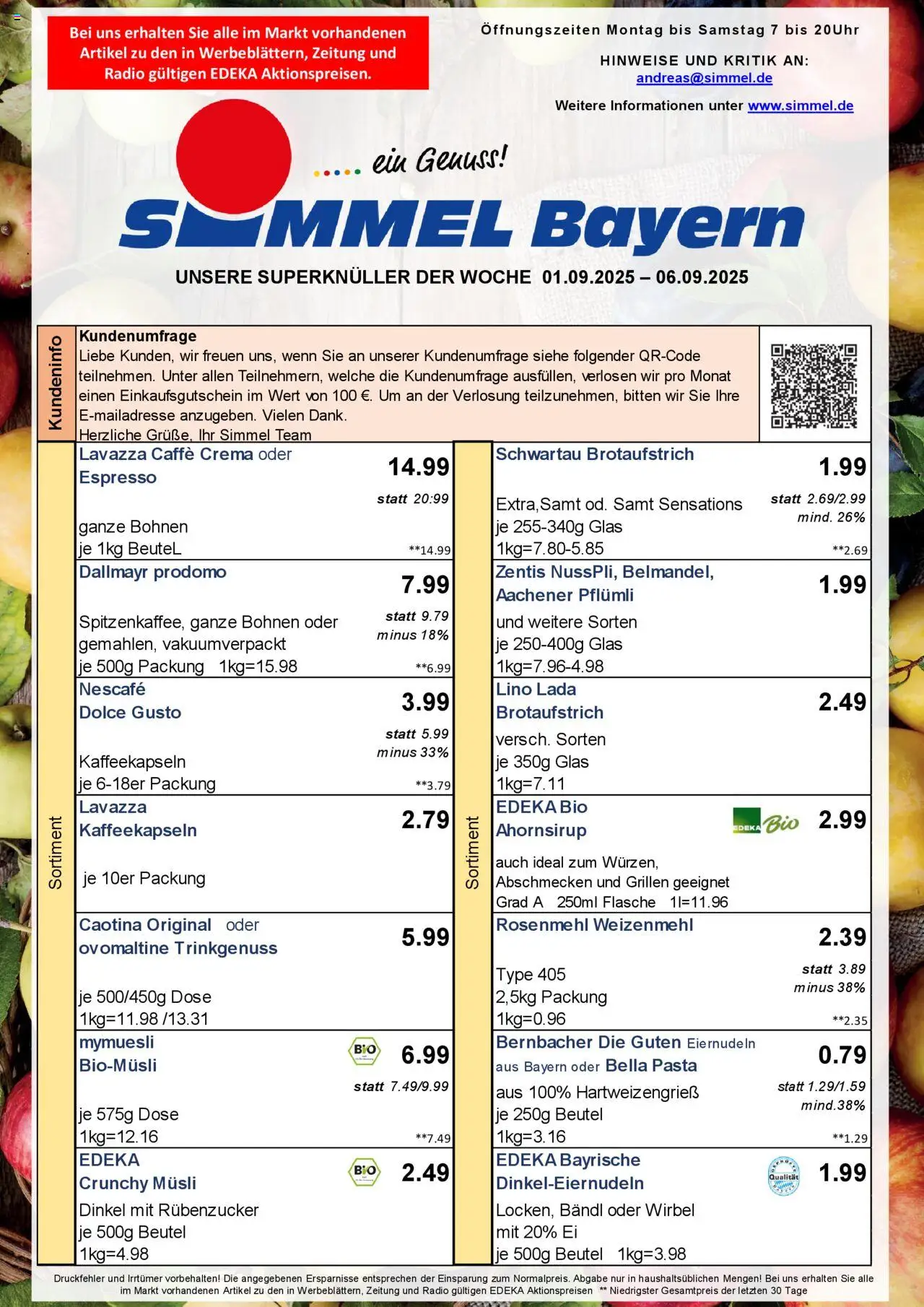 Simmel Bayern (vom 01.09.2025 - 06.09.2025)