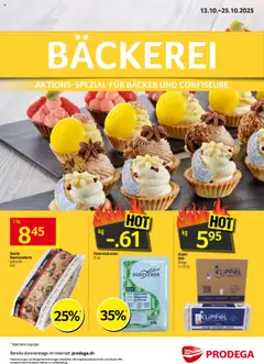 Vorschau des Merkblatts Aktionen Bäckerei vom Shop Prodega gültig von 13.10.2025 bis 25.10.2025