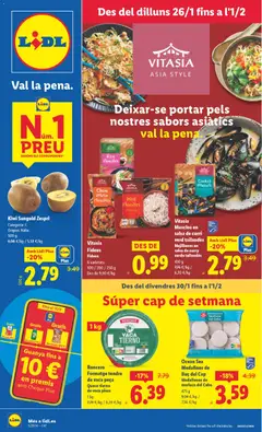 Vista previa del folleto de la tienda Lidl válido desde el 26/01/2026 