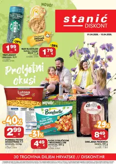 Pregled letka Stanić Diskont Katalog trgovine Stanić Diskont vrijedi od 01.04.2026