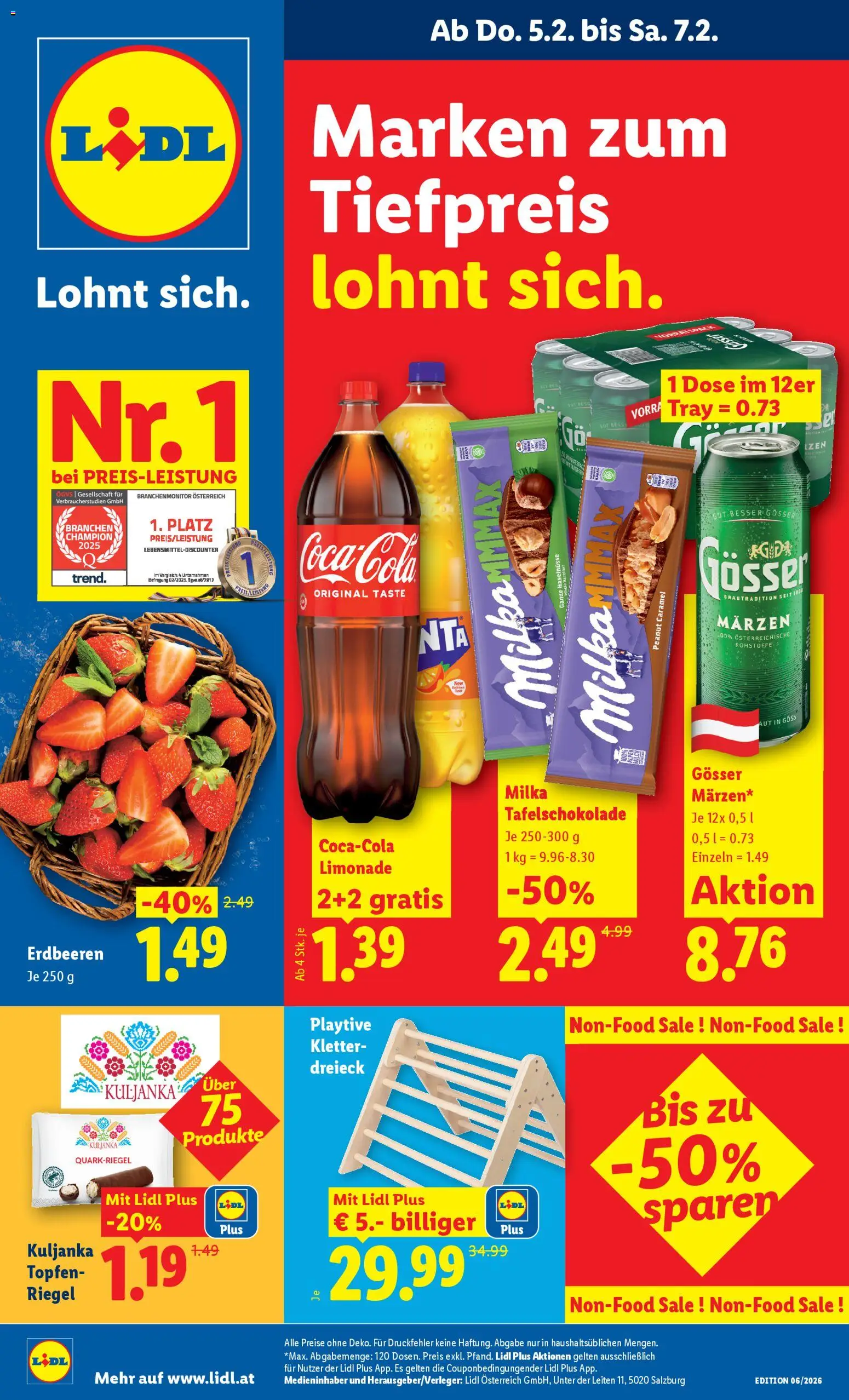 Vorschau der Angebote: Lidl Prospekt aktuell gültig ab 05.02.2026