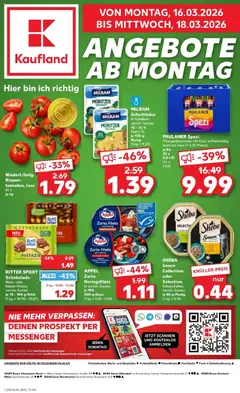 Vorschau von dem Prospekt des Geschäftes Kaufland, gültig ab dem 16.03.2026
