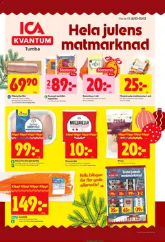 Förhandsgranska reklamblad Tumba från butik ICA Kvantum gäller från 15/12/2025