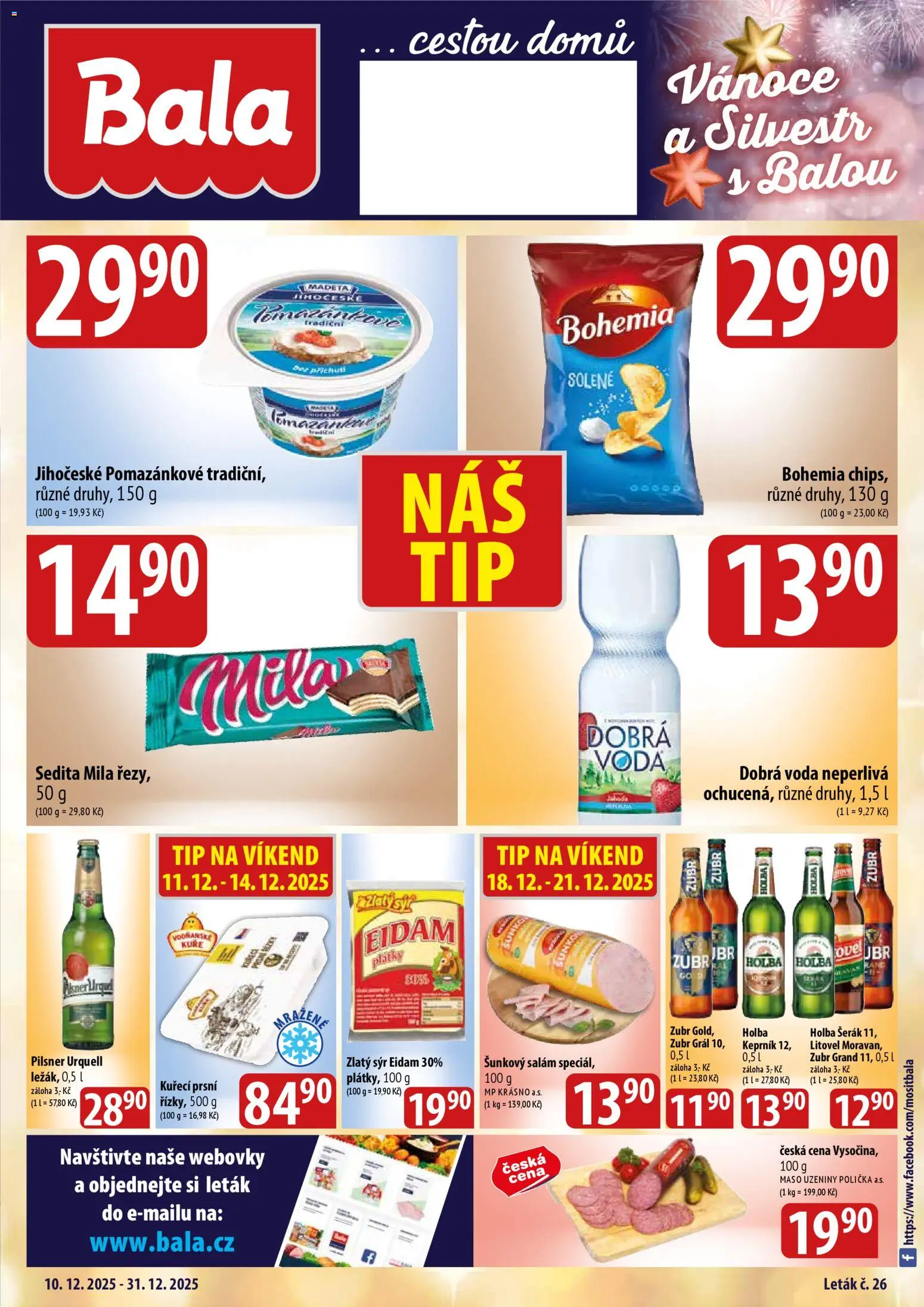 Náhled nabídky: BALA Velký leták Holba + platný od 10.12.2025