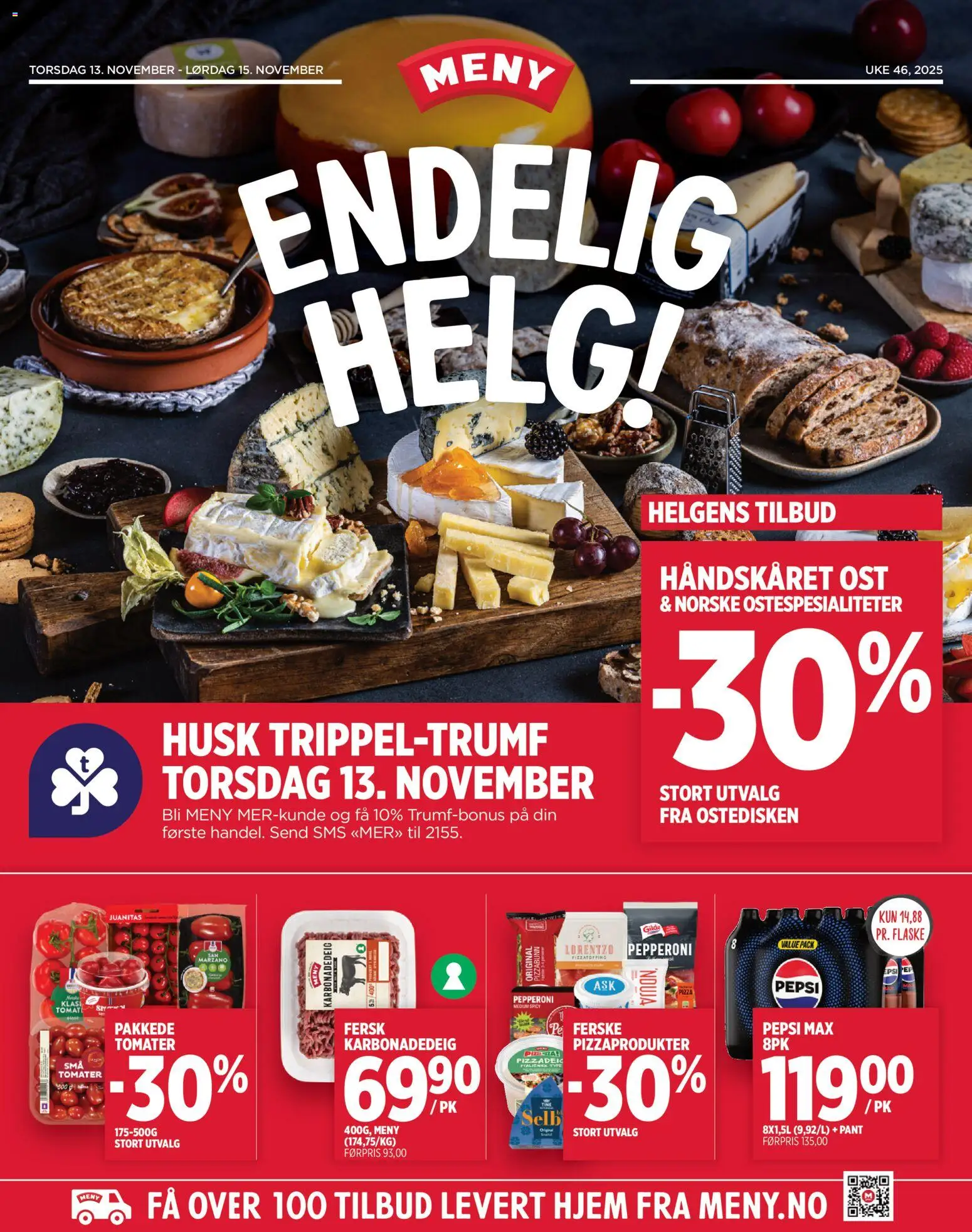 Forhåndsvis Torsdag Kundeavis fra butikk Meny gyldig fra 13/11/2025