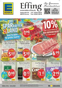 Vorschau von dem Prospekt des Geschäftes Edeka, gültig ab dem 26.10.2025