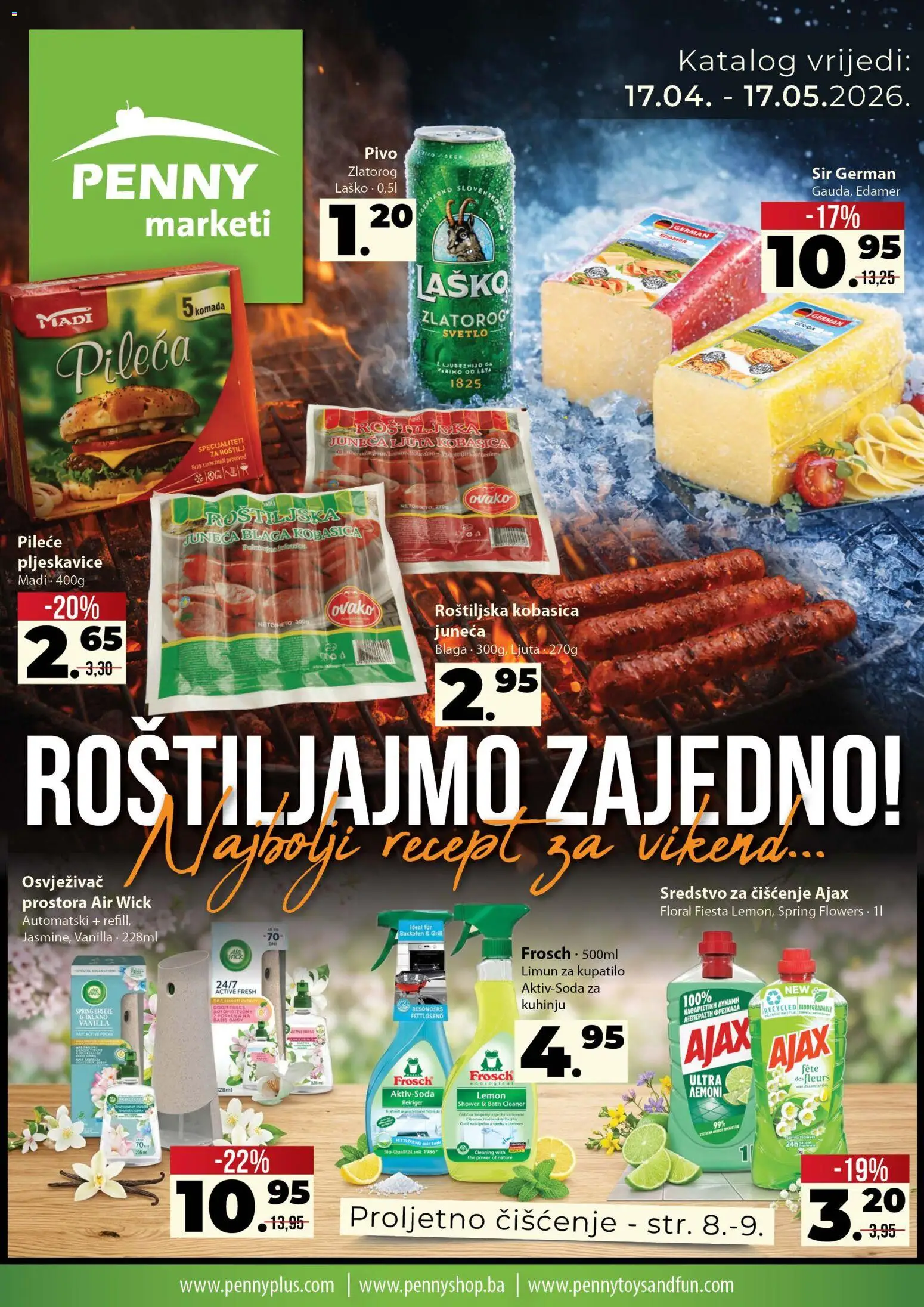 Pregled letka Penny Marketi katalog trgovine Penny Marketi vrijedi od 17.04.2026