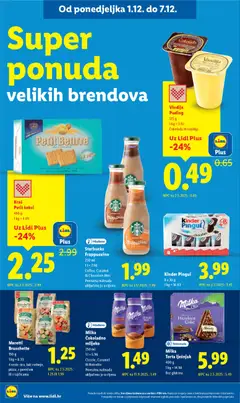 Pregled letka Katalog trgovine Lidl vrijedi od 01.12.2025 | Stranica: 18