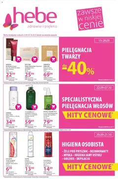 Pogląd gazetki "Gazetka" ze sklepu Hebe ważnej od 22.09.2025