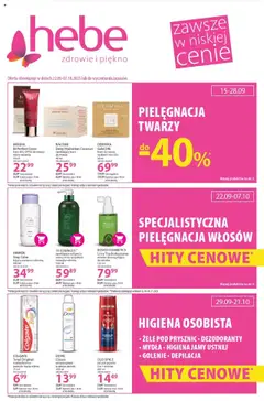 Pogląd gazetki "Gazetka" ze sklepu Hebe ważnej od 22.09.2025