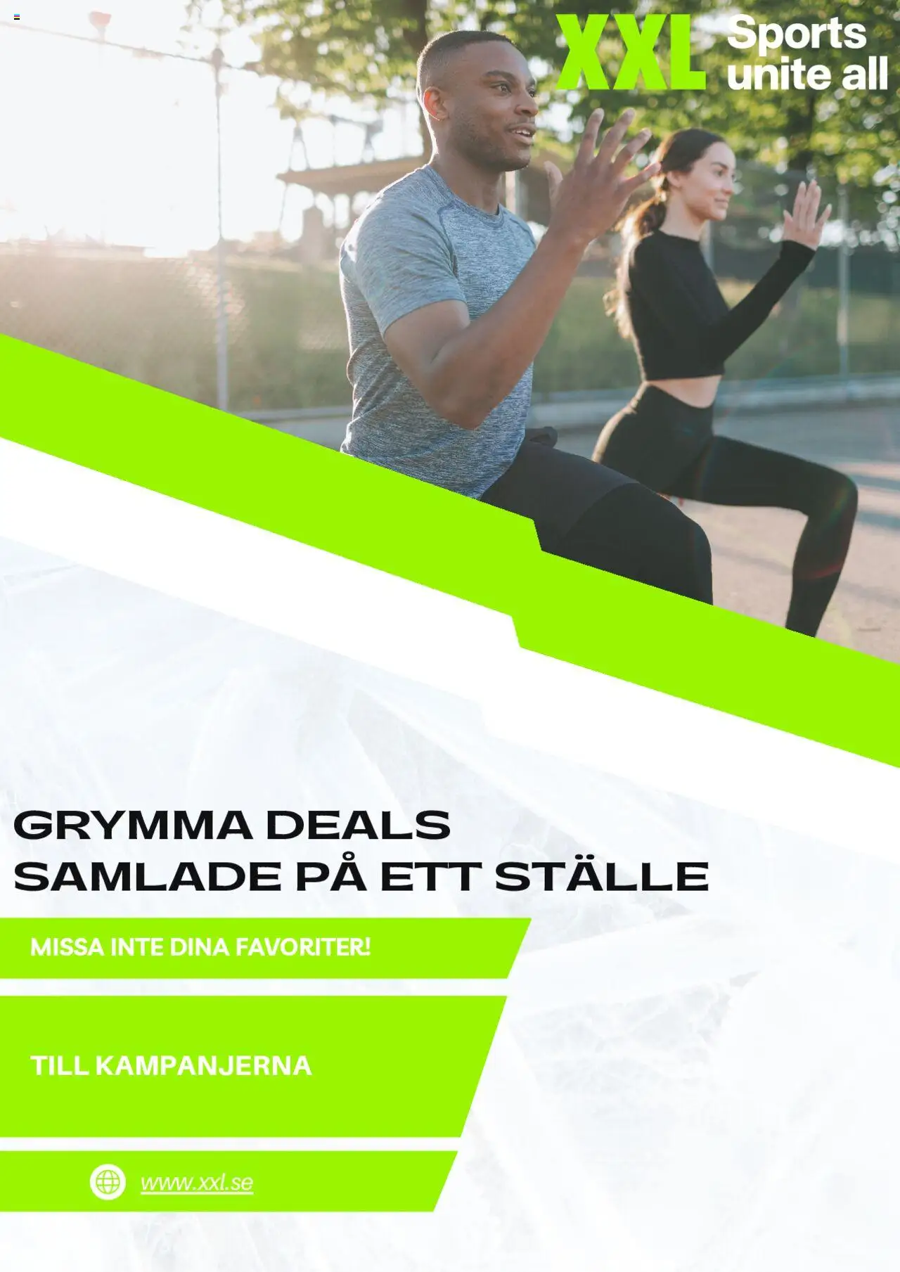Aktuella reklamblad XXL är giltig 19/08 2025 > Veckans Erbjudanden gäller från 19/08/2025 till 31/08/2025 sidnummer 1