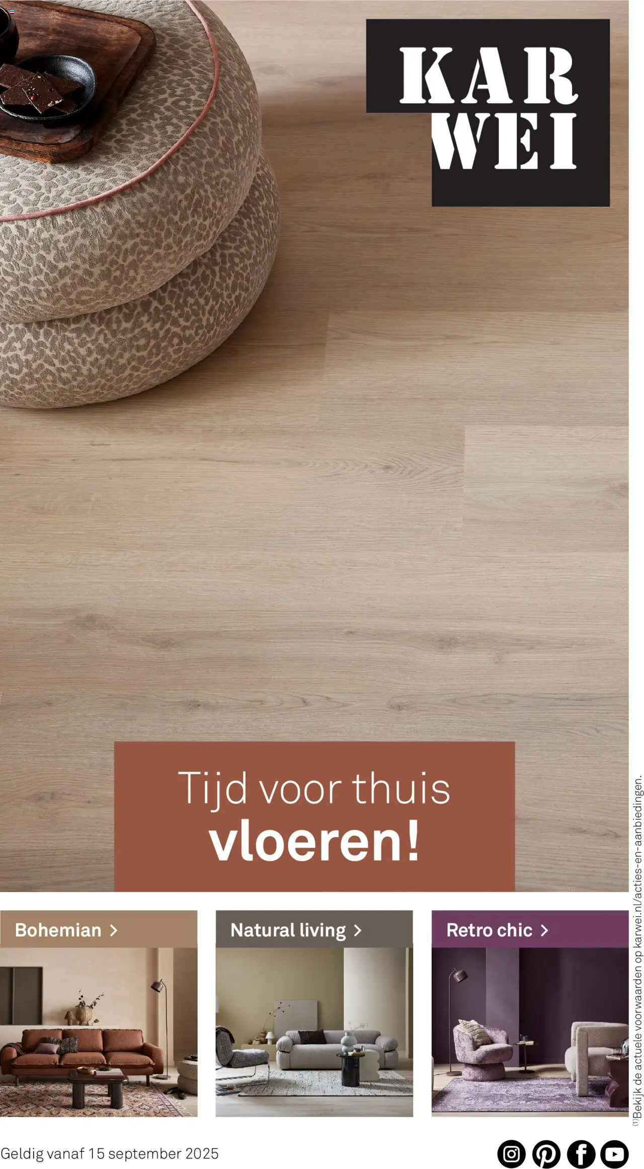 Voorbeeld van Vloerenspecial van winkel KARWEI geldig vanaf 17-09-2025 - Vloeren