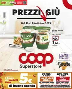 Anteprima dell'opuscolo Volantino Superstore - Genova dal negozio COOP valido da 16/10/2025
