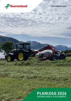 Forhåndsvis Planlegg 2026 fra Kverneland fra butikk Felleskjøpet gyldig fra 02/01/2026