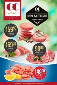 Forhåndsvis Kundeavis fra butikk CC Mat gyldig fra 04/08/2025